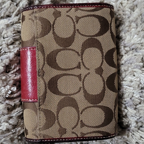 🤩🤩Coach  bifold Wallet signature canvas - Picture 2 of 16